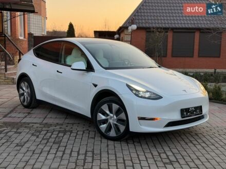 Белый Тесла Model Y, объемом двигателя 0 л и пробегом 37 тыс. км за 25900 $, фото 1 на Automoto.ua