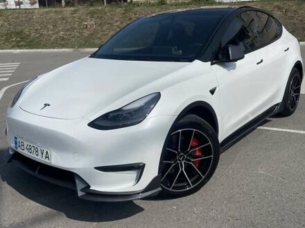 Тесла Model Y 2023 в Виннице на Automoto.ua Белый Тесла Model Y, объемом двигателя 0 л и пробегом 52 тыс. км за 33500 $, фото 1 на Automoto.ua