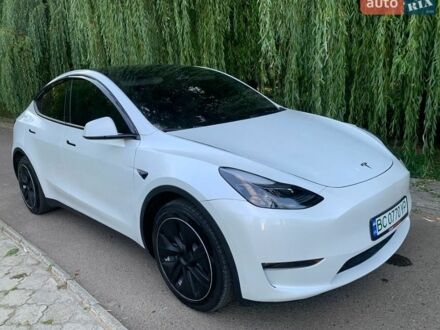 Білий Тесла Model Y, об'ємом двигуна 0 л та пробігом 102 тис. км за 22500 $, фото 1 на Automoto.ua