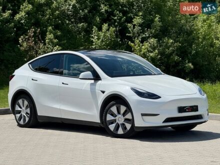 Білий Тесла Model Y, об'ємом двигуна 0 л та пробігом 93 тис. км за 24900 $, фото 1 на Automoto.ua
