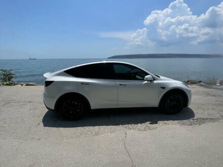 Білий Тесла Model Y, об'ємом двигуна 0 л та пробігом 27 тис. км за 33000 $, фото 1 на Automoto.ua