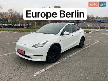 Білий Тесла Model Y, об'ємом двигуна 0 л та пробігом 39 тис. км за 36500 $, фото 1 на Automoto.ua