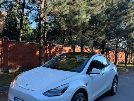Белый Тесла Model Y, объемом двигателя 0 л и пробегом 75 тыс. км за 27999 $, фото 1 на Automoto.ua