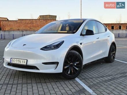 Тесла Model Y 2023 в Тернополе на Automoto.ua Белый Тесла Model Y, объемом двигателя 0 л и пробегом 28 тыс. км за 26333 $, фото 1 на Automoto.ua