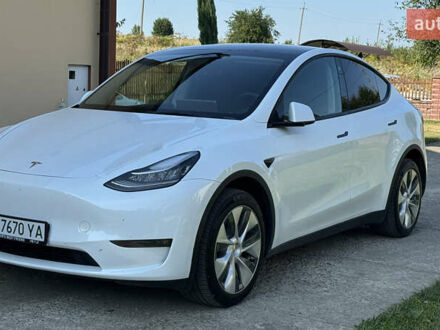 Білий Тесла Model Y, об'ємом двигуна 0 л та пробігом 35 тис. км за 33000 $, фото 1 на Automoto.ua