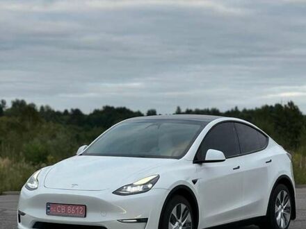 Белый Тесла Model Y, объемом двигателя 0 л и пробегом 20 тыс. км за 26700 $, фото 1 на Automoto.ua