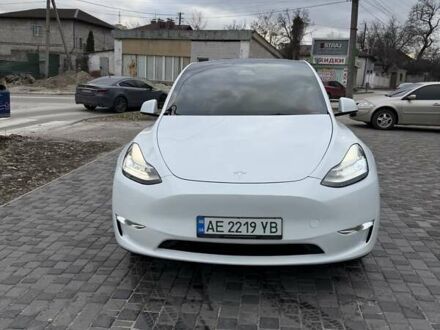 Білий Тесла Model Y, об'ємом двигуна 0 л та пробігом 66 тис. км за 32000 $, фото 1 на Automoto.ua