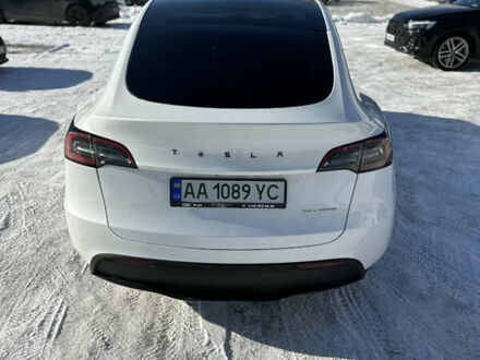 Білий Тесла Model Y, об'ємом двигуна 0 л та пробігом 59 тис. км за 33000 $, фото 1 на Automoto.ua