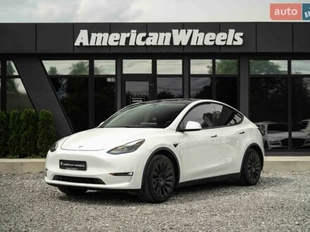 Білий Тесла Model Y, об'ємом двигуна 0 л та пробігом 33 тис. км за 30400 $, фото 1 на Automoto.ua