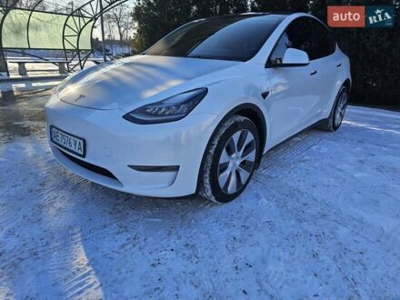 Тесла Model Y 2023 в Павлограде на Automoto.ua Белый Тесла Model Y, объемом двигателя 0 л и пробегом 22 тыс. км за 30000 $, фото 1 на Automoto.ua