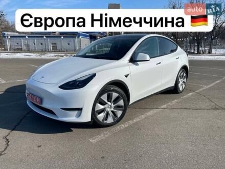 Тесла Model Y 2023 у Києві на Automoto.ua Білий Тесла Model Y, об'ємом двигуна 0 л та пробігом 30 тис. км за 34500 $, фото 1 на Automoto.ua