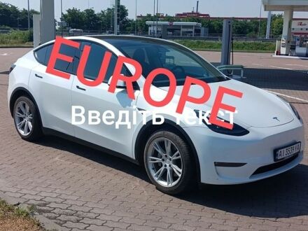 Белый Тесла Model Y, объемом двигателя 0 л и пробегом 48 тыс. км за 32500 $, фото 1 на Automoto.ua