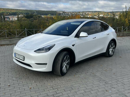 Тесла Model Y 2023 в Тернополе на Automoto.ua Белый Тесла Model Y, объемом двигателя 0 л и пробегом 16 тыс. км за 28500 $, фото 1 на Automoto.ua
