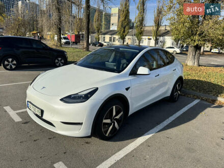 Белый Тесла Model Y, объемом двигателя 0 л и пробегом 76 тыс. км за 33000 $, фото 1 на Automoto.ua