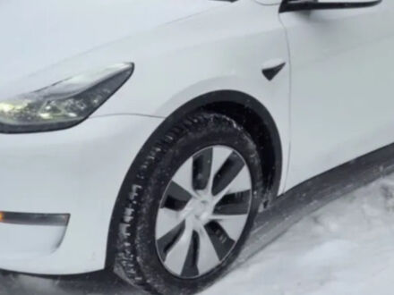 Белый Тесла Model Y, объемом двигателя 0 л и пробегом 59 тыс. км за 30000 $, фото 1 на Automoto.ua