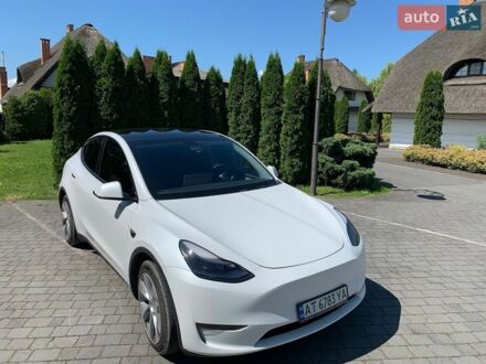 Білий Тесла Model Y, об'ємом двигуна 0 л та пробігом 99 тис. км за 26300 $, фото 1 на Automoto.ua