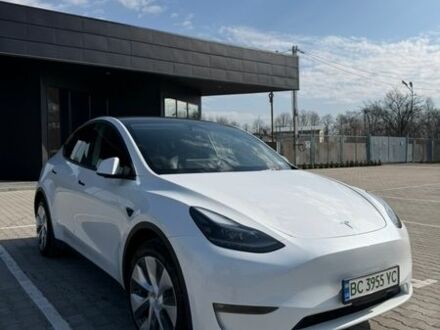 Білий Тесла Model Y, об'ємом двигуна 0 л та пробігом 47 тис. км за 26000 $, фото 1 на Automoto.ua