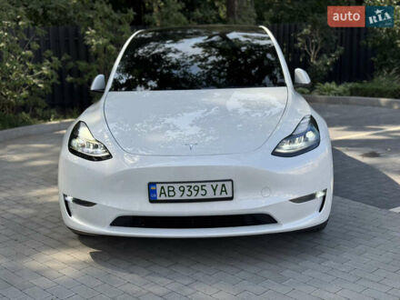 Тесла Model Y 2023 в Виннице на Automoto.ua Белый Тесла Model Y, объемом двигателя 0 л и пробегом 52 тыс. км за 42000 $, фото 1 на Automoto.ua