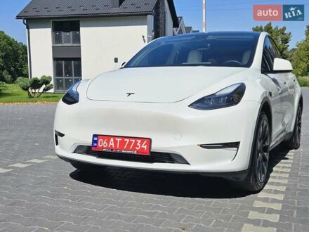 Білий Тесла Model Y, об'ємом двигуна 0 л та пробігом 108 тис. км за 24500 $, фото 1 на Automoto.ua