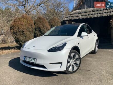 Білий Тесла Model Y, об'ємом двигуна 0 л та пробігом 37 тис. км за 28500 $, фото 1 на Automoto.ua
