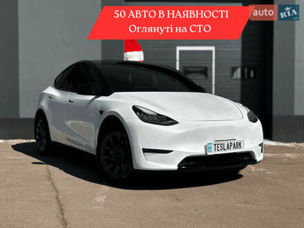 Тесла Model Y 2023 у Києві на Automoto.ua Білий Тесла Model Y, об'ємом двигуна 0 л та пробігом 42 тис. км за 31500 $, фото 1 на Automoto.ua