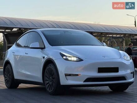 Тесла Model Y 2024 в Запорожье на Automoto.ua Белый Тесла Model Y, объемом двигателя 0 л и пробегом 23 тыс. км за 29999 $, фото 1 на Automoto.ua