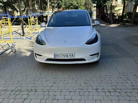 Білий Тесла Model Y, об'ємом двигуна 0 л та пробігом 9 тис. км за 35000 $, фото 1 на Automoto.ua