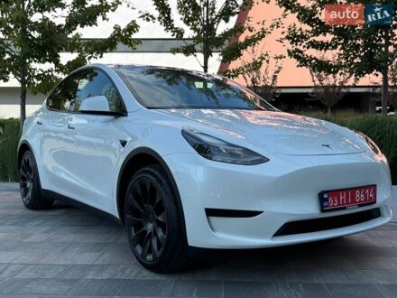 Білий Тесла Model Y, об'ємом двигуна 0 л та пробігом 7 тис. км за 32500 $, фото 1 на Automoto.ua