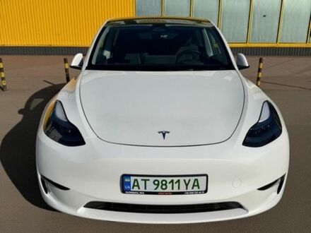 Белый Тесла Model Y, объемом двигателя 0 л и пробегом 9 тыс. км за 32300 $, фото 1 на Automoto.ua