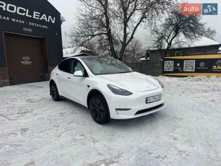 Білий Тесла Model Y, об'ємом двигуна 0 л та пробігом 15 тис. км за 30700 $, фото 1 на Automoto.ua