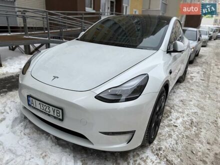 Белый Тесла Model Y, объемом двигателя 0 л и пробегом 30 тыс. км за 36000 $, фото 1 на Automoto.ua