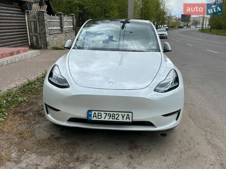 Белый Тесла Model Y, объемом двигателя 0 л и пробегом 22 тыс. км за 29500 $, фото 1 на Automoto.ua