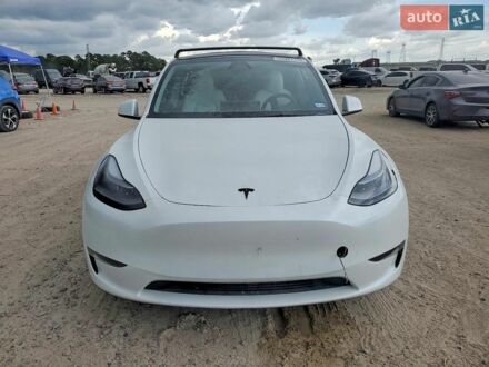 Білий Тесла Model Y, об'ємом двигуна 0 л та пробігом 53 тис. км за 14100 $, фото 1 на Automoto.ua