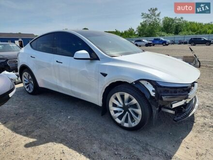 Білий Тесла Model Y, об'ємом двигуна 0 л та пробігом 19 тис. км за 18000 $, фото 1 на Automoto.ua