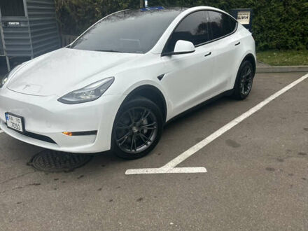 Белый Тесла Model Y, объемом двигателя 0 л и пробегом 6 тыс. км за 33999 $, фото 1 на Automoto.ua