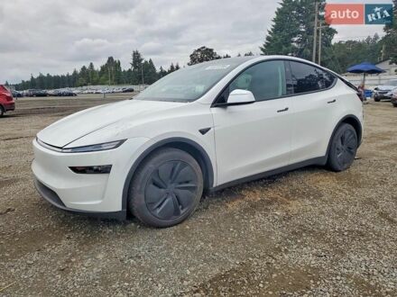 Белый Тесла Model Y, объемом двигателя 0 л и пробегом 28 тыс. км за 17000 $, фото 1 на Automoto.ua