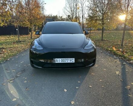 Черный Тесла Model Y, объемом двигателя 0 л и пробегом 46 тыс. км за 28000 $, фото 7 на Automoto.ua