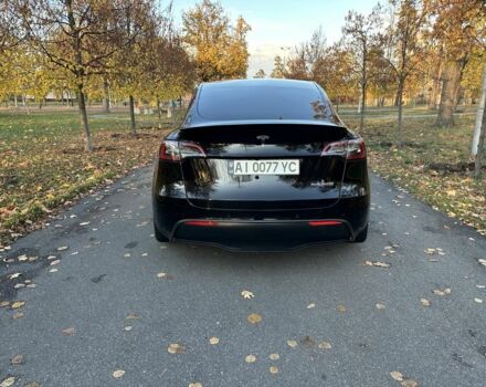 Черный Тесла Model Y, объемом двигателя 0 л и пробегом 46 тыс. км за 28000 $, фото 5 на Automoto.ua