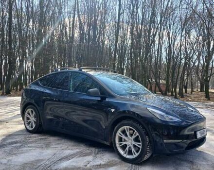 Черный Тесла Model Y, объемом двигателя 0 л и пробегом 90 тыс. км за 22000 $, фото 3 на Automoto.ua