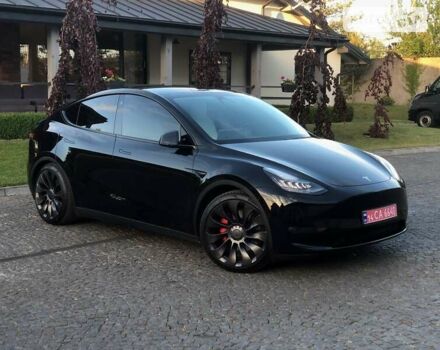 Чорний Тесла Model Y, об'ємом двигуна 0 л та пробігом 73 тис. км за 29499 $, фото 102 на Automoto.ua