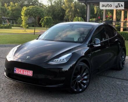 Чорний Тесла Model Y, об'ємом двигуна 0 л та пробігом 73 тис. км за 29499 $, фото 106 на Automoto.ua