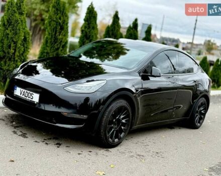 Черный Тесла Model Y, объемом двигателя 0 л и пробегом 158 тыс. км за 22860 $, фото 1 на Automoto.ua