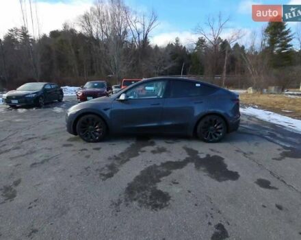 Черный Тесла Model Y, объемом двигателя 0 л и пробегом 56 тыс. км за 19500 $, фото 1 на Automoto.ua