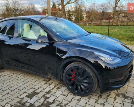 Черный Тесла Model Y, объемом двигателя 0 л и пробегом 86 тыс. км за 24500 $, фото 2 на Automoto.ua