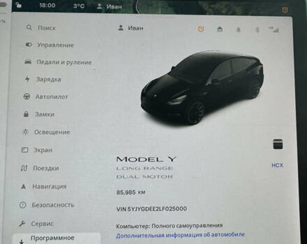 Чорний Тесла Model Y, об'ємом двигуна 0 л та пробігом 85 тис. км за 31000 $, фото 10 на Automoto.ua