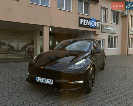 Черный Тесла Model Y, объемом двигателя 0 л и пробегом 149 тыс. км за 20600 $, фото 4 на Automoto.ua