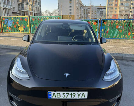 Черный Тесла Model Y, объемом двигателя 0 л и пробегом 90 тыс. км за 22900 $, фото 1 на Automoto.ua