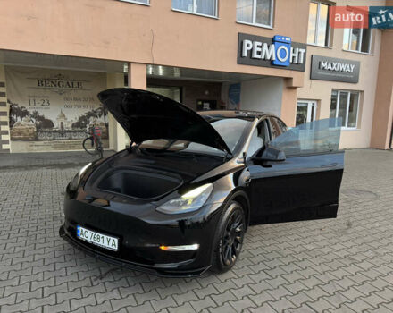 Черный Тесла Model Y, объемом двигателя 0 л и пробегом 149 тыс. км за 20600 $, фото 49 на Automoto.ua