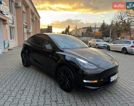 Черный Тесла Model Y, объемом двигателя 0 л и пробегом 149 тыс. км за 20600 $, фото 8 на Automoto.ua