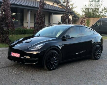 Чорний Тесла Model Y, об'ємом двигуна 0 л та пробігом 73 тис. км за 29499 $, фото 113 на Automoto.ua